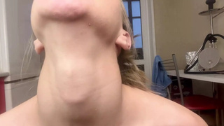 neck bizarre strip masturbates show