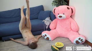 MY18TEENS - Set Of of attractive solo videos with pretty bitch with a small natural boobs