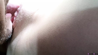 Eating Thin Fresh Cunt untill shaking Squirting Climax - EXTREME CLOSE UP ASMR