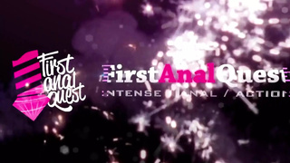 First ass-sex quest - Tiny Milka gets her rear-end screwed hard