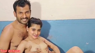 Aunty was newly married hammered him