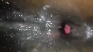 Jamaican teenie gets lil behind hole open
