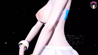 Hibiki - Meaty Teenie Attractive Dance + Gradual Undressing (3D ASIAN CARTOON)