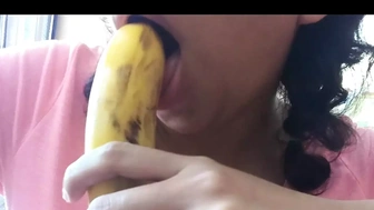 Blow a banana