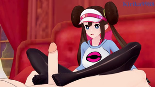Rosa (Mei) and I have intense sex in the bedroom. - Pokémon Asian Cartoon