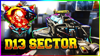 Dark Ops three - CRAZY ''D13 SECTOR'' NUCLEAR Gameplay! - New ''Pizza Cutter'' Nuclear Gameplay!