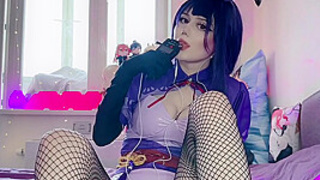 Asmr Hot Licking For Strong Relax I Raiden Shogun