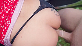 2 Horny Ladies Took A Stud To Woods And Fuck With Keoki Star