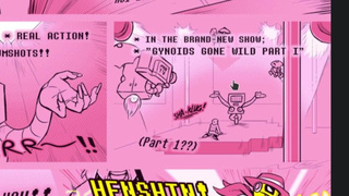 Huge Robo... GI(RL??! Milked me... *gulp* dry!? - Under(Her)Tail - Vol. 6