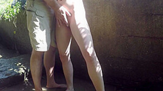 A Trip To The Mountains With Her Stepsister Ends With Jizz In Her Tight Cunt