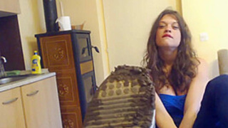 Teenie goddess wants you to clean her sleazy sneakers by Foot Chicks