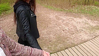 Rebeka Ruby &amp; Miss Pussycat On A Lezbo Date With Vagina Licking And Nasty Clothespins In Parked Car