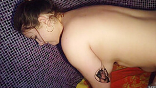 Lesbian Helping Hand Jacuzzi Sauna And Dildo With Fabulous Big Boob Model Vanessa Klein