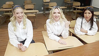 Britt Blair, Penelope Woods And Kallie Taylor - When The Good Ladies Gone Wild In Class