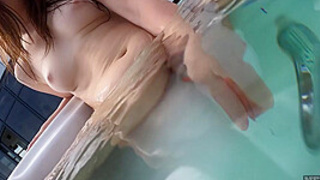 Underwater Masturbating In Jacuzzi With Stunning Teen Phoenixa
