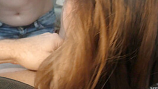 BTS Double Blowjob From Becky Berry And Miss Pussycat Silly Girls Laughing