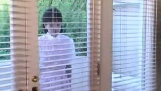 Cute blonde and brunette lesbians pleasure themselves with dildo in pussy