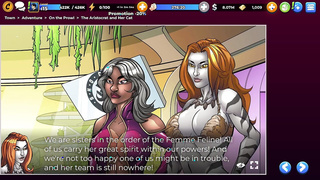 Comix Harem-On The Prowl four Gaming Adult
