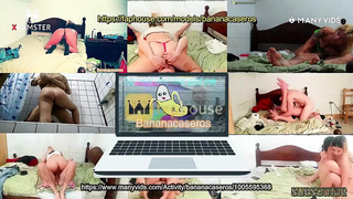 He Mounts His Stepdaughter in Socks and Miniskirt Part three