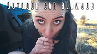 Outdoor Car Bj / Jizz Swallow