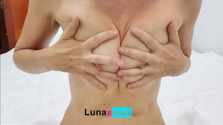 Watch my BREASTS bounce ! You jerk off and you spunk NOW - Luna Daily Vlog - LunaxSun