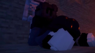 Minecraft Skeleton recieve a wonderfull bj - Minecraft Jenny Porn