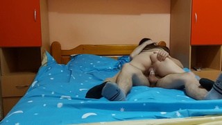 gf with tight vagina fucks BF's rod