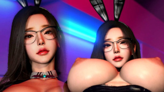 Fine bunny Korean cowgirl position!????????(K-POP IDOL)