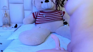 I'm very horny lately, I can only imagine a muscular hubby while I ride him like this torso