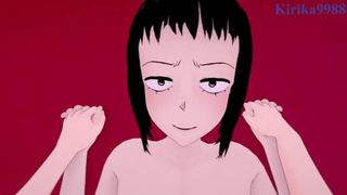 Tome Kurata and I have intense sex in a love hotel. - Mob Psycho 100 SELF PERSPECTIVE Cartoon
