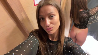 sweethead is looking for someone who will fuck her in the dressing room