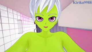 Cheelai and I have intense sex in the shower room. - Dragon Ball Super SELF PERSPECTIVE Cartoon