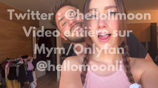 thin française libertine suce et avale le sperme