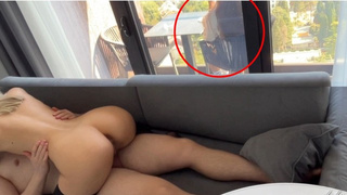 I called a prostitute for my hubby and smoked on the balcony while they boned