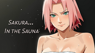Sakura In The Sauna - Naruto Anime