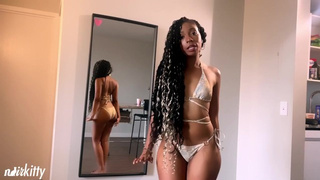 4K Fine Tiny Bikini Try on Haul