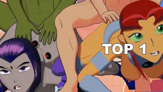 Starfire and Raven were thoroughly drilled