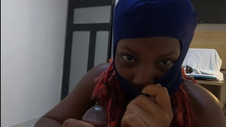Couldn't Control The Urges Ski Mask Lady In The Mood Swallowing A Massive Dong Spunk Dump Lady - Jhodez1