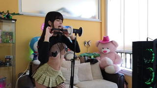 ASMR with BALL GAG, AHEGAO AND DROOL no talking