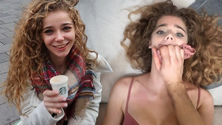 SPARE SOME CHANGE ? - Her First Time On Web camera - Sabrina Spice Threesome