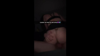 Fucking my Cute Uber driver on my way home - Snapchat