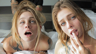 HER CUMMING IS AMAZING - Crazy Blonde Has Eye Rolling Orgasms