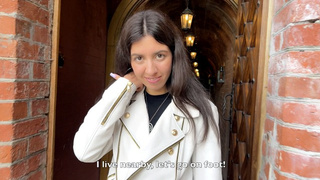 Public Pickup - Slut on First Date Wants Ass-sex Sex in Tight Behind