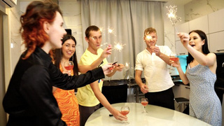 Students Celebrate New Year With Fine Humongous Orgy