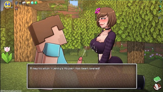 They Added Jenny To HornyCraft!! - Minecraft Jenny Sex Mod