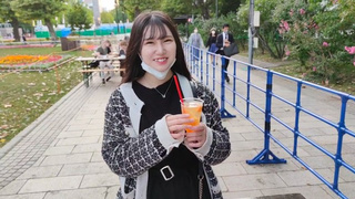 Asian hottie students vlog in Sapporo Autumn Festival.