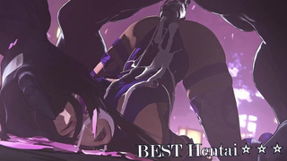 Psylocke mounts hard with Venom Marvel