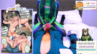 My Hero Academia Cartoon | Tsuyu Asui & Deku Cosplay Sex