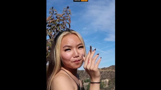 Asian Teenie Public Suck Job Hiking Griffith Park