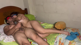 Romantic and silent sex with a ravishing homemade stepsister